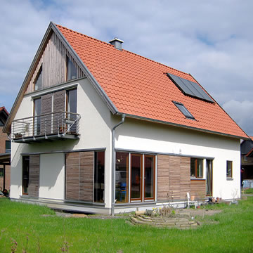 015 - Einfamilienhaus in Holzrahmenbauweise